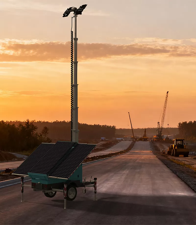 Engineering Construction Site Lighting