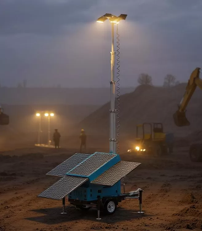Enhanced Night Operations at a Mining Site