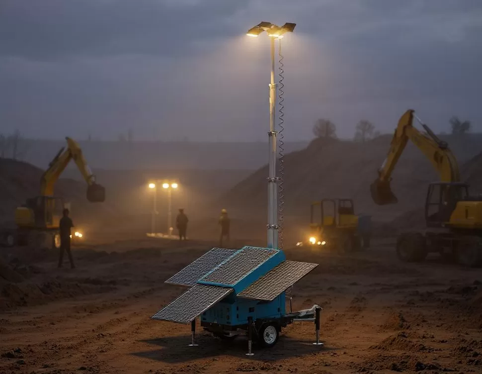 Enhanced Night Operations at a Mining Site